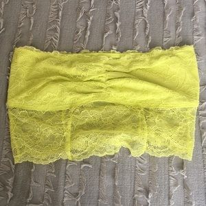 Yellow Lace Bandeau